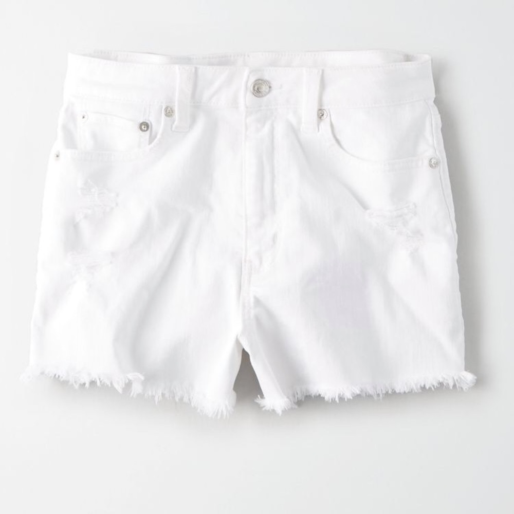 American Eagle Mom Shorts: White Size 2